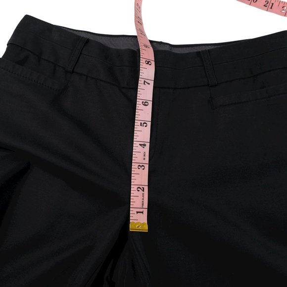 Banana Republic Pants Womens 4 Jackson Fit Wide Leg Black - Picture 9 of 11